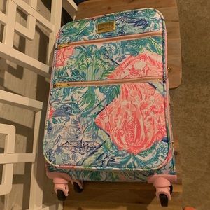 Brand new lilly pulitzer suitcase